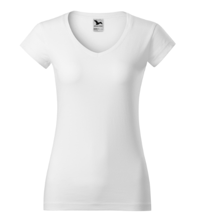 Fit V-neck - Koszulka damska - obrazek 2
