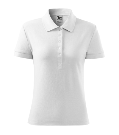 Cotton - Koszulka polo damska - obrazek 2