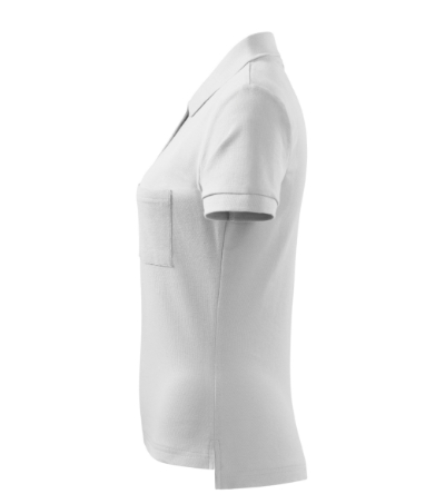 Cotton - Koszulka polo damska - obrazek 3