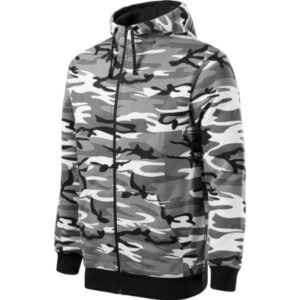 Camo Zipper - Bluza męska