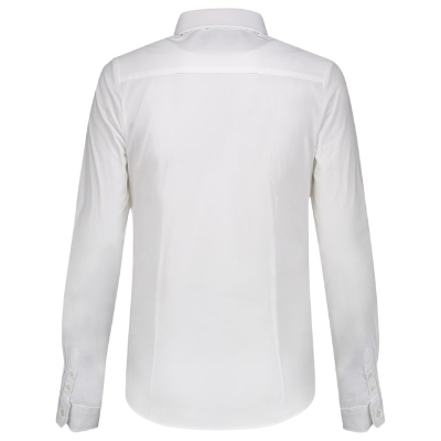 Fitted Stretch Blouse - Koszula damska - obrazek 3