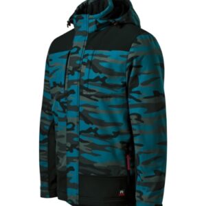 Vertex Camo - Zimowa kurtka softshellowa męska